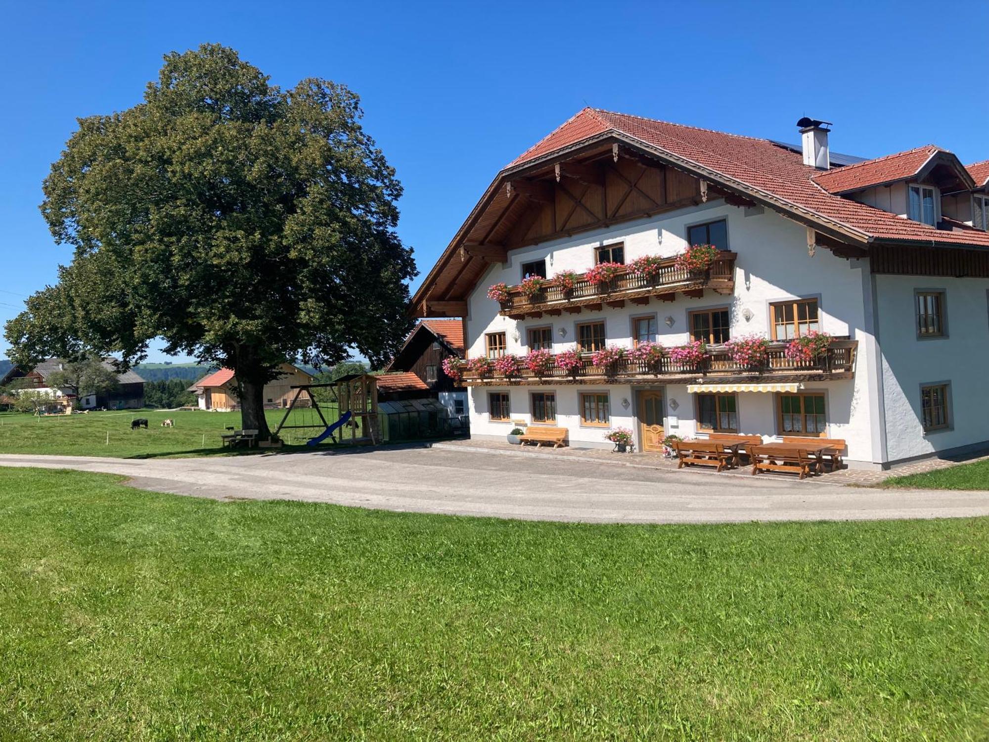 Apartamento Biohof-Feichtinger Zell am Moos Exterior foto